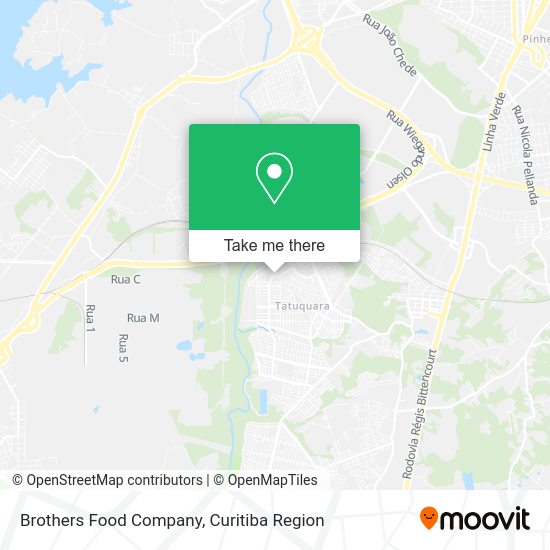Brothers Food Company map