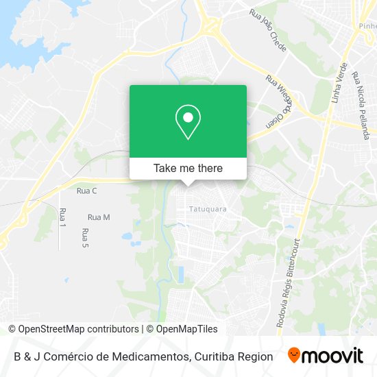 B & J Comércio de Medicamentos map