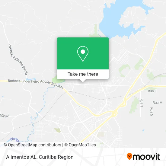 Alimentos AL map