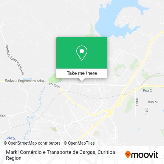 Marki Comércio e Transporte de Cargas map