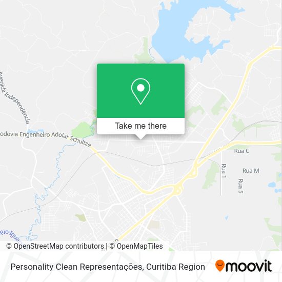 Personality Clean Representações map