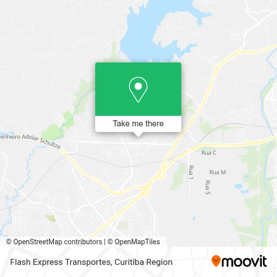 Flash Express Transportes map