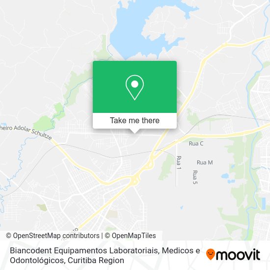 Biancodent Equipamentos Laboratoriais, Medicos e Odontológicos map