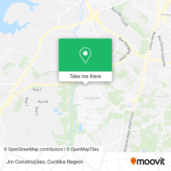Jm Construções map