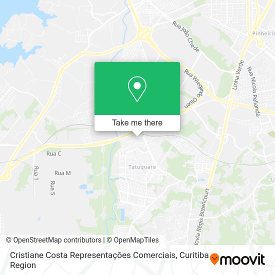 Cristiane Costa Representações Comerciais map