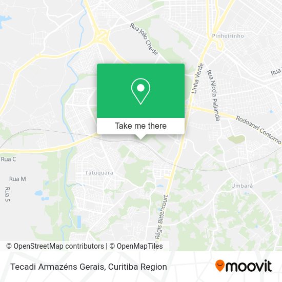 Tecadi Armazéns Gerais map