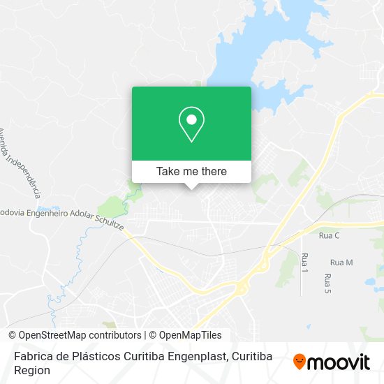 Fabrica de Plásticos Curitiba Engenplast map