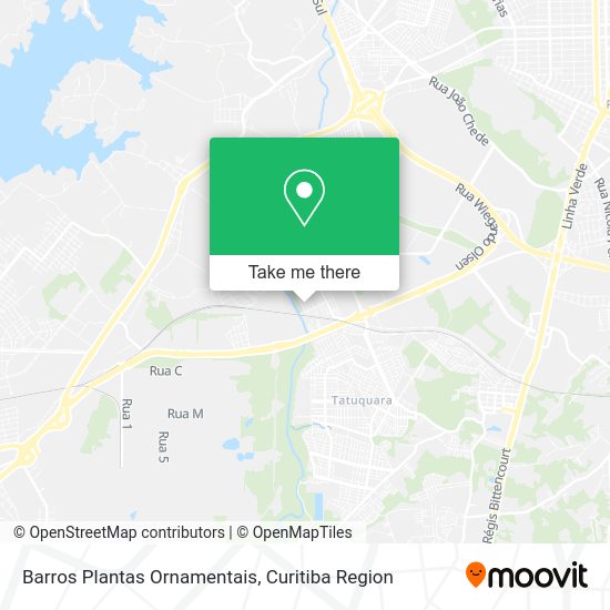 Barros Plantas Ornamentais map
