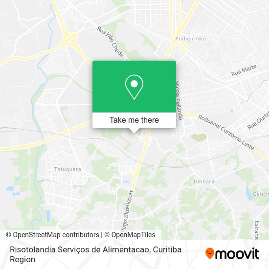 Risotolandia Serviços de Alimentacao map