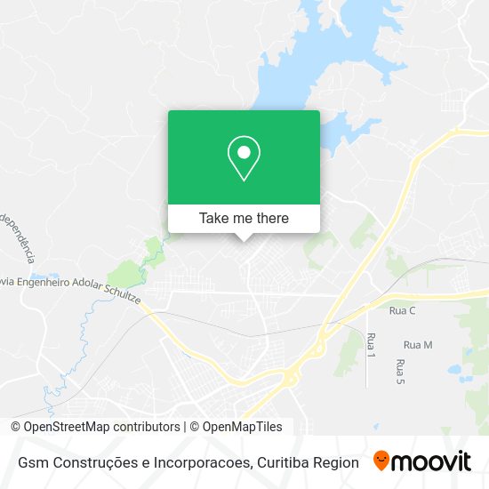 Gsm Construções e Incorporacoes map