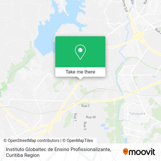 Instituto Globaltec de Ensino Profissionalizante map
