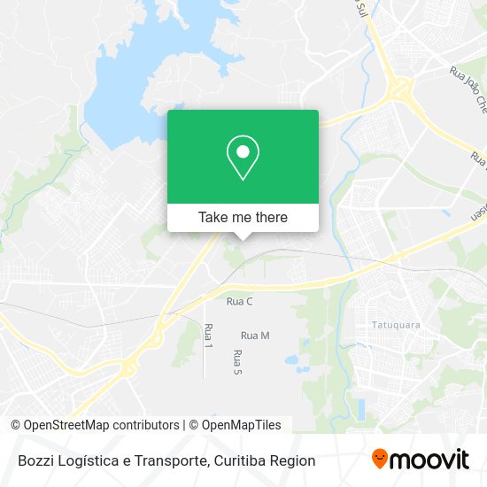 Bozzi Logística e Transporte map