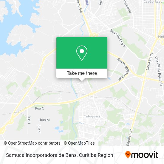 Samuca Incorporadora de Bens map