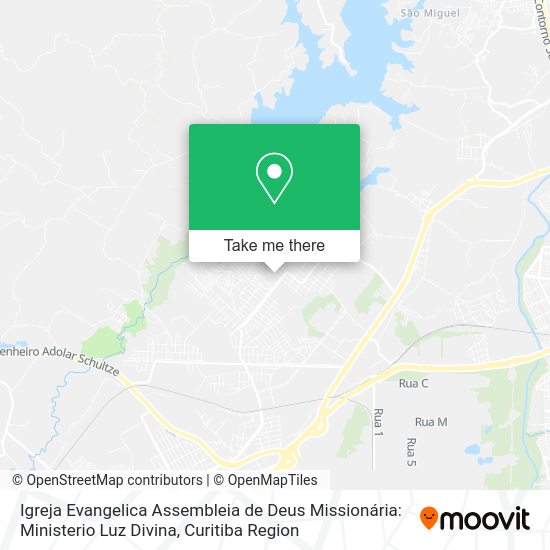 Igreja Evangelica Assembleia de Deus Missionária: Ministerio Luz Divina map
