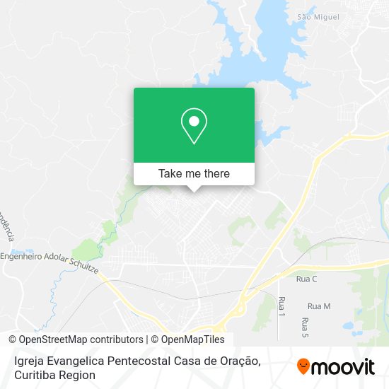 Igreja Evangelica Pentecostal Casa de Oração map