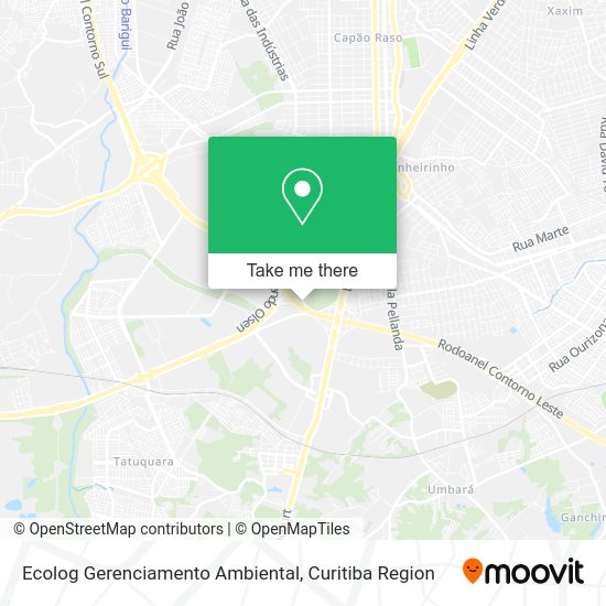 Ecolog Gerenciamento Ambiental map