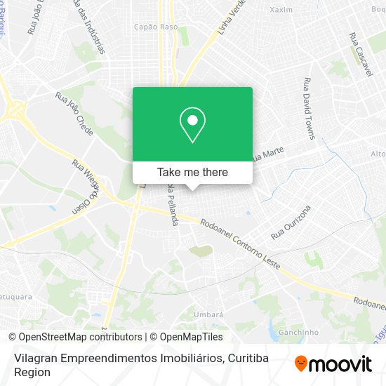 Vilagran Empreendimentos Imobiliários map