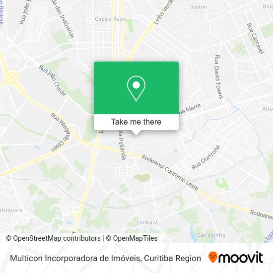 Multicon Incorporadora de Imóveis map