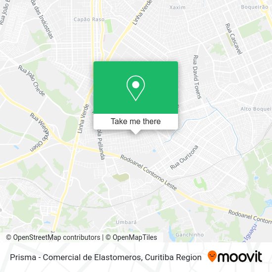 Prisma - Comercial de Elastomeros map