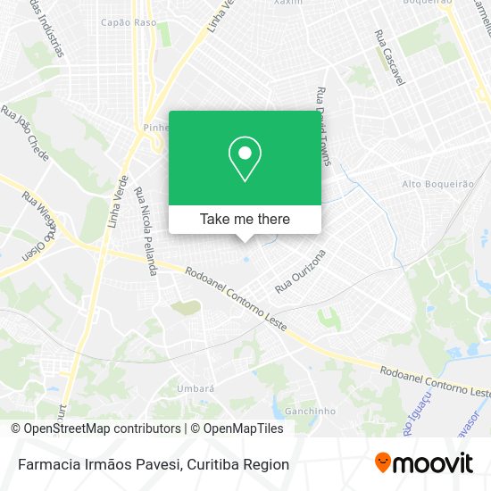 Farmacia Irmãos Pavesi map