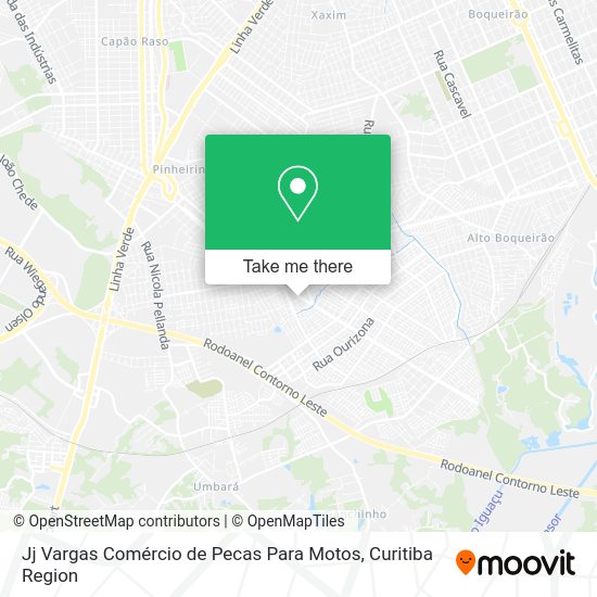 Jj Vargas Comércio de Pecas Para Motos map