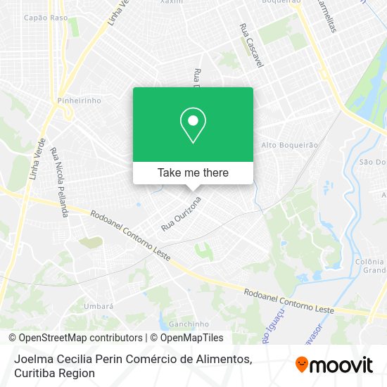 Joelma Cecilia Perin Comércio de Alimentos map