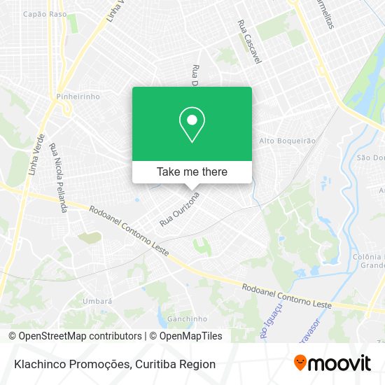 Klachinco Promoções map