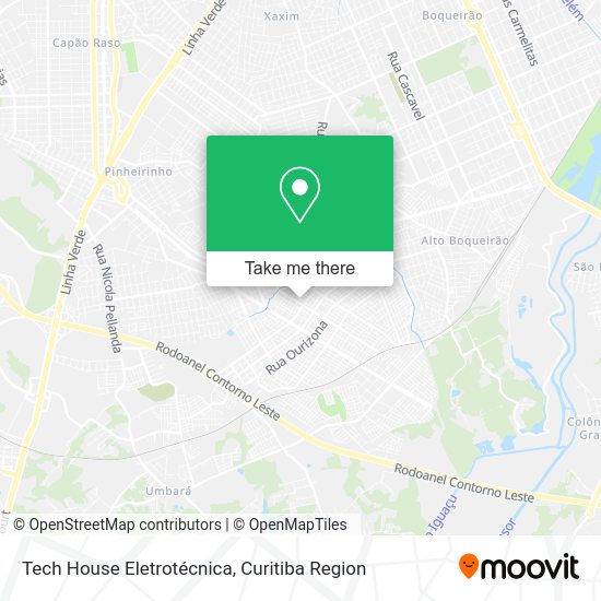 Tech House Eletrotécnica map
