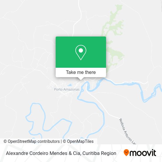 Alexandre Cordeiro Mendes & Cia map