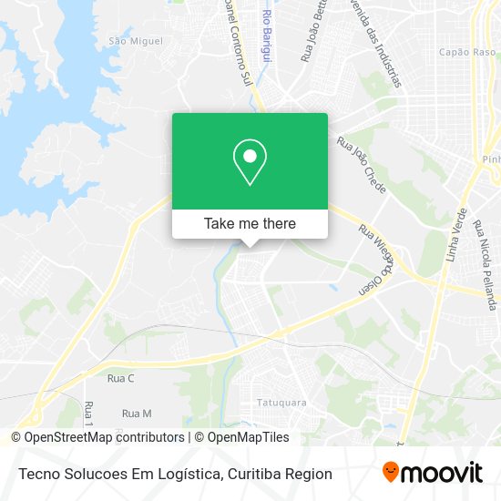 Tecno Solucoes Em Logística map