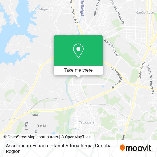 Associacao Espaco Infantil Vitória Regia map