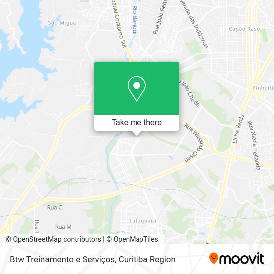 Btw Treinamento e Serviços map