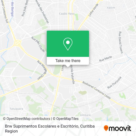 Brw Suprimentos Escolares e Escritório map