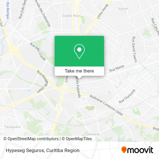 Hypeseg Seguros map