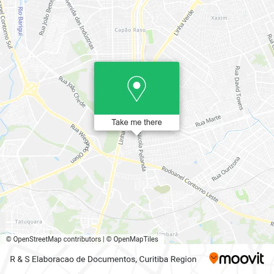 R & S Elaboracao de Documentos map