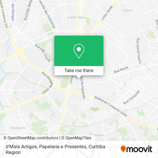 d'Mais Artigos, Papelaria e Presentes map