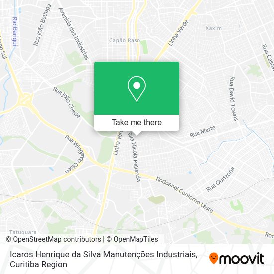 Icaros Henrique da Silva Manutenções Industriais map