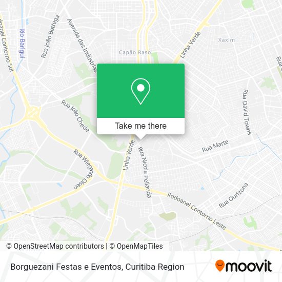 Borguezani Festas e Eventos map