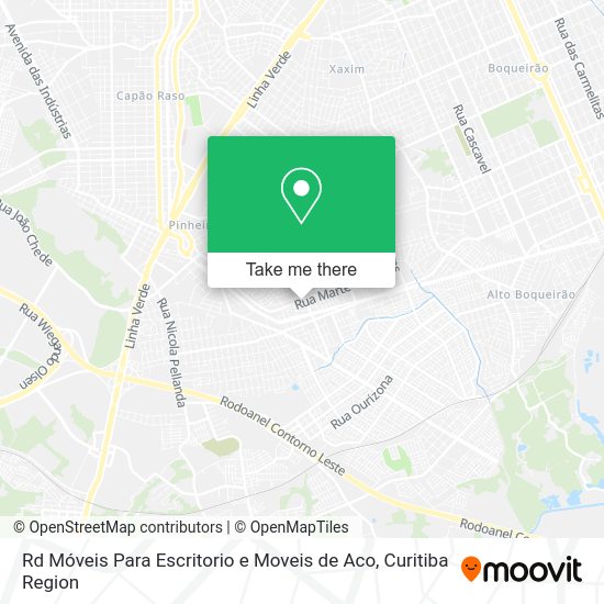 Rd Móveis Para Escritorio e Moveis de Aco map