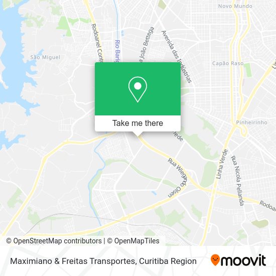 Maximiano & Freitas Transportes map