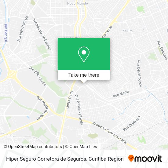 Hiper Seguro Corretora de Seguros map