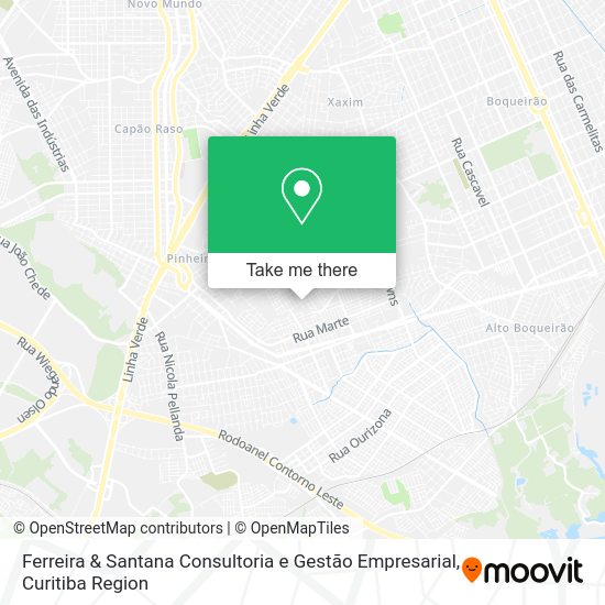 Ferreira & Santana Consultoria e Gestão Empresarial map
