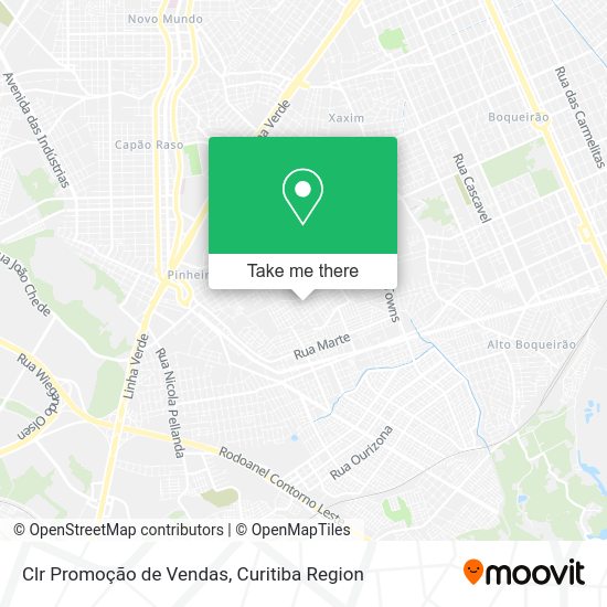 Clr Promoção de Vendas map