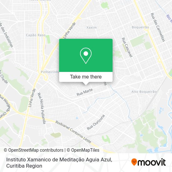 Instituto Xamanico de Meditação Aguia Azul map