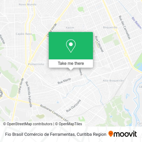 Fio Brasil Comércio de Ferramentas map