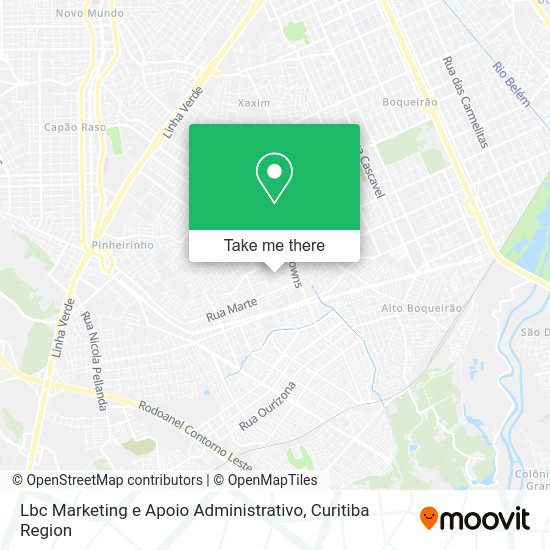 Lbc Marketing e Apoio Administrativo map