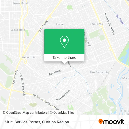 Multi Service Portas map