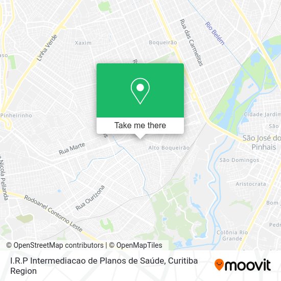 I.R.P Intermediacao de Planos de Saúde map