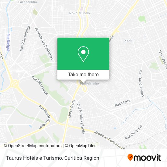 Taurus Hotéis e Turismo map