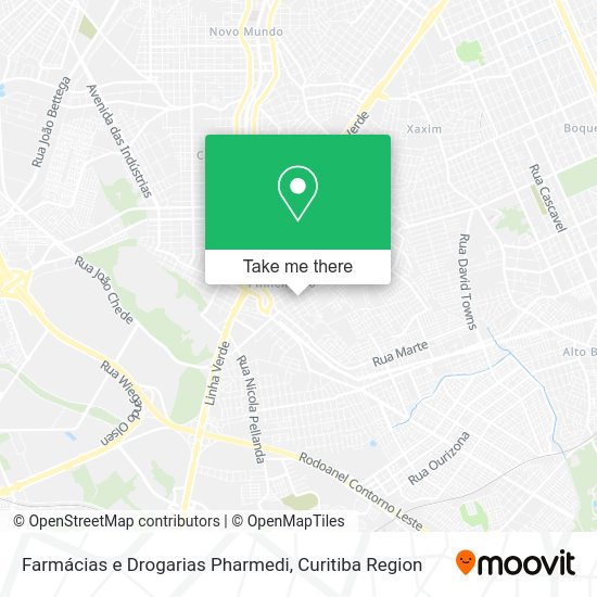 Farmácias e Drogarias Pharmedi map